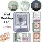Air Cooler Desk Fan Mini Portable Cool Travel Air Conditioner Humidifier Desktop