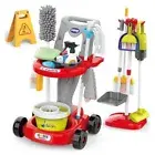 Toddler Cleaning Set，Kids Cleaning Toy Set，New 29-Piece Detachable Kids Red