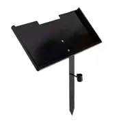 Wrought Iron Tombstone Marker Stand,Personalized Human&Pet Stone Memorial M9L4