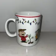 Peanuts Charlie Brown & Linus With Christmas Tree Lights Mug Zrike Brand