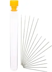 15 Pack Big Eye Beading Needles 3 Sizes (Color May Vary)