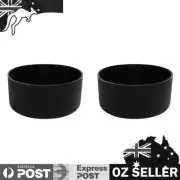 Silicone Boot Protective Bottom Base for Owala 24oz Flask Water Bottle (Black)