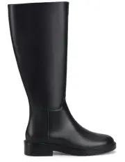 [SIREN] Cavalry Riding Boots in Black Leather