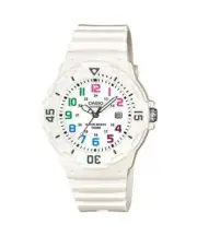 Casio Analog White Resin Band Watch LRW200H-7B