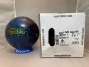 RARE OVERSEAS NIB 15lbs Ebonite Game Breaker 2 GB2 Pearl Blue/Red Bowling Ball
