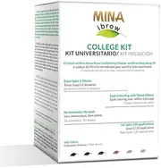 Mina Eyebrow Henna professional College Kit (5 Colors of eyebrow Henna, Brow Conditioning Cleanser Brow Nourishing Oil)