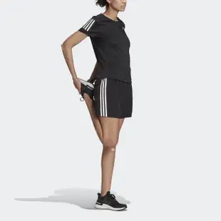 【adidas 愛迪達】Wtr Icns Wv Sho 女 短褲 運動 訓練 休閒 吸濕 排汗 愛迪達 黑(HG1895)