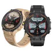 HW50 1.6inch HD Screen LED Flashlight bluetooth Call Heart Rate Blood Pressure Blood Oxygen Monitor Sleep Monitoring Mul