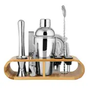 12Pcs Cocktail Shaker Set Mixer Martini Strainer Bartender Kit Spirits Maker Bar