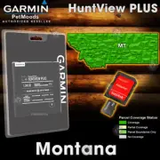 Garmin HuntView PLUS MONTANA Map - MicroSD Birdseye Satellite Imagery 24K Hunt