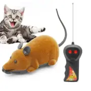 Remote Control RC Rat Mouse MICE Wireless Remote Electronic For Cat Dog Pet Toy