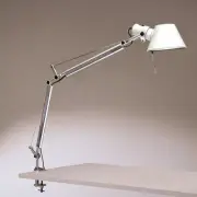 Artemide TOLOMEO MINI MORSETTO LED Siliver Michele de Lucchi Table lamp Yamagiwa