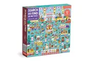 500pc Mudpuppy Search & Find Kids Jigsaw Puzzle 51x51cm Chocolate Shop 8+