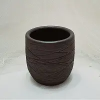 在飛比找蝦皮購物優惠-💎魔力方程飾💎深咖啡色陶瓷盆 花盆 盆栽 鶯歌陶瓷