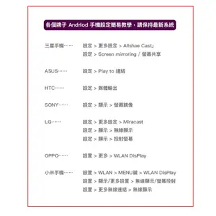 無線投屏器 手機投影 電視棒 隨插即用 新版 M10 anycast 4K 無線投影 手機同屏器 手機轉電視 安卓/蘋果