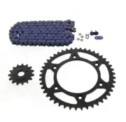 1996-2004 Honda XR400R 400 R Blue O Ring Chain And Sprocket 15/45 110L