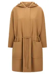 [Max Mara] Max Mara-Miele Trench E Impermeabili Marrone-Donna M