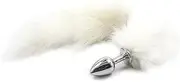 Anal Plug Fox Tail for BDSM Women with Tail Stainless Steel Cat Tail Plug SM Butt Plug Cosplay Tail Plug Erotic Furry Anal Plug Tail Fox Sex Toy for Men Couples Beginners