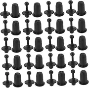 ERINGOGO Elegant Speaker Grill Clamps Acoustic Mesh Clips Set Plastic Snap Button for Diy Audio Grill Mounting