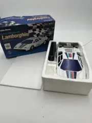 Vtg RADIO SHACK Remote Controlled Lamborghini Countach 60-4051 New Old Stock