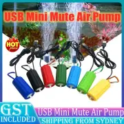 USB Aquarium Oxygen Pump Mini Fish Tank Air Pump Compressor Aerator Accessories
