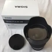 Sigma Wide Angle Lens Comtemporary 16mm F1.4 DC DN for Sony E mount APS-C F/S
