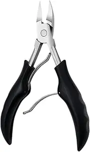 Stainless Steel Nail Clipper Cutter Nail Cuticle Pliers Trimmer Grooming Kit Manicure Set Pedicure Fingernail Toenail Scissors for Ingrown & Thick Nail ALKOY