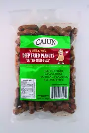 DEEP FRIED PEANUTS - Cajun / 10oz Bag / A Little Nuts