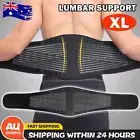 Lumbar Lower Back Support Brace Pain Relief Posture Orthosis Waist Belt Trimmer