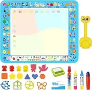 Water Doodle Mat, Water Drawing Painting Pad - Drawing Doodle Water Painting Board | Portable Drawing Board, Educational Toys for Kids