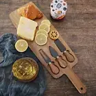 Corrosion Resistant Cheese Board and Knives Set Kitchen