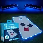 Brightz - TossBrightz Cornhole LED Light, Bean Bag Game Board Lighting Kit, Blue