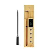 Wireless Meat Thermometer Food BBQ Oven Kitchen Cooking Bluetooth Digital Smart Smoker Steak Grilling Waterproof Temperature Probe with LED Display