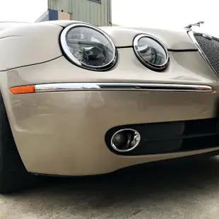 【IDFR】Jaguar S-Type 積架 捷豹 2003~2008 前保桿 右邊 鍍鉻飾條(保險桿飾條 保桿飾條)