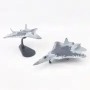 New 1:100 Scale Russian Air Force Su-57 Stealth Fighter Aircraft Diecast Model