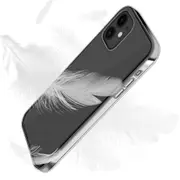 iPhone 14 Pro Slim Transparent Jelly Case Cover: Lightweight, Non-Slip, Tough Build, Wireless Charging Compatible