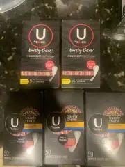 250 U Kotex Barely There Everyday Liners comfortflex individual wrapped 50 Lot 5