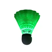 LED Badminton Shuttlecocks 4 Pack Sport Lighting Birdies Glow In Dark Balls c