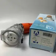HQ 10 AMP 3 PHASE 5 Pin PLUG 10A FEMALE Angle IP66 WEATHERPROOF SAA - HQA66AS510