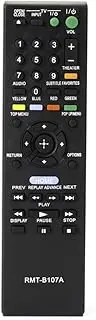New Replaced RMT-B107A Remote Control Universal Rays Remote Control for BD Sony Blue ray Remote, DVD Player, Home Theater Cinema System BDPS370, BDPS470, BDPS570, BDPS270, BDP-S580, BDPS370, BDPS470