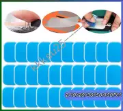 1-50X Gel Pad Replacement for Abs Ems Abdominal Stimulator Muscle Trainer Toner