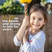 Laegendary Tree Swing for Kids - Single Disk Outdoor Climbing Rope