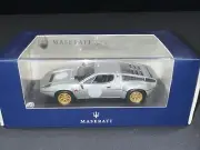 Maserati Bora Group 4 Silver Scale 1:43 Diecast