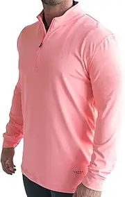 [YATTA GOLF] Quarter Zip Jacket - Men's Golf Pullover Dri-Fit, Knit Construction, Sports Sweater