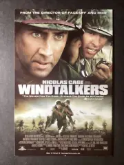 MOVIE / FILM POSTCARD, Windtalkers… Nicholas Cage, 2002