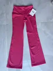 Athleta HIGH RISE CHIT CHAT FLARE PANT Pink L 12 Girls