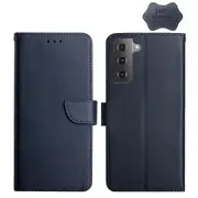 Genuine Leather Phone Case For Samsung Galaxy S22+ 5G