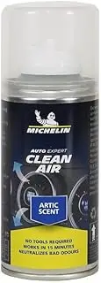 MICHELIN Clean Air Car Freshener - Removes Bad Odor, Dirt Build Up and Bacteria - Aerosol Spray - Arctic Scent - 150ml