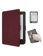 [StylePro] Combo Kobo Clara Case with Hand Strap and Screen Protector in Red