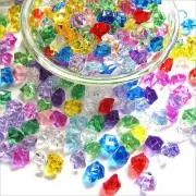 Ice Rocks Gem Stone Acrylic Stones Fish Tank Jewelry Mixed Color Party